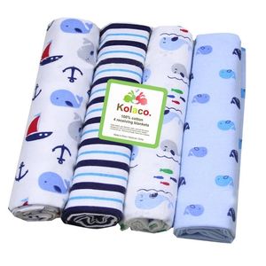 Новый / пакет 100% хлопок, получающий детское одеяло новорожденного Baby Bedsheet SuperSoft одеяло красочный cibertor lj201014