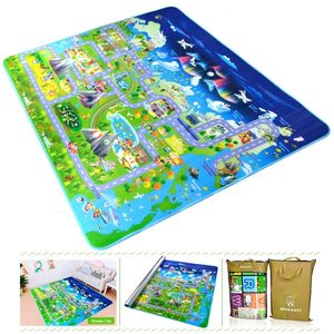 200 * 180 * 0,5 cm Jogos de ginásio de espessura Puzzles Jogar Crianças Desenvolvendo Tapete Tapetes de Bebê Brinquedos para Tapete Infantil Soft Floor LJ200911