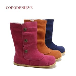 Copodenieve Crianças Sapatos Primavera Outono Criança Meninos Meninos Mocassins Sapatos Crianças Slip-On Couro Crianças Casual Shoesthe Girl 201201