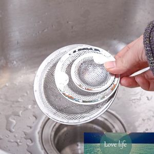 1Pcs Bathtub Hair Catcher Basin Drainage Shower Drain Hole Filter Mesh Portable Stainless Steel Sink Strainer Kitchen Trap
