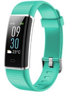 Kalp Hızı Monitörü Akıllı Bilezik Spor Izci Akıllı İzle GPS Su Geçirmez Smartwatch iPhone Android Akıllı Telefon Için İzle PK DZ09 İzle
