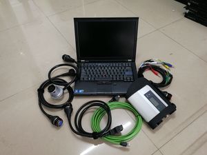 Tool de diagnóstico automático MB Star C4 SD Compact 4 com V12.2023 x Das Vediamo HHT DTS em 360GB SSD e Uso Laptop T410 4G I7