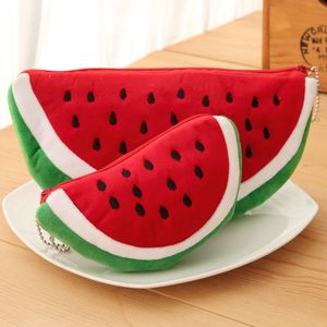 Women Girl Watermelon Zipper Purse Keyring Bag Cute Cosmetic Bags Minibag Storagebags Make up organizer WQ506-WLL