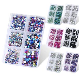 Wholesale crystal alexandrite for sale - Group buy Rhinestone Loose Beads for Art Nails Decorations Bling Crystal Gems Jewels Making Kit Makeup Clothes Shoes Decoration