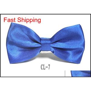 Bow Ties Hurtowa 10 szt. / LOT NECTIE BOWTIE BRIDEGROOM Ceremonia ślubna Chiristmas Festival Prezentacja Formalna koszula Qylkrv Dhseller2010