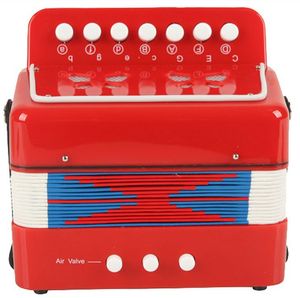 7-Key Baby Accordion Children Puzzle Toy Music Enlightenment Cognitive Earty Learning To Practhing Toys Toys