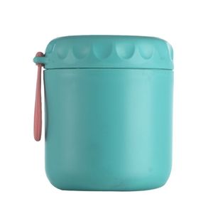 Pure Color Lunch Box Водяные чашки из нержавеющей стали Тепловой консервации Танк Каша Суп Вакуумная Кубок Утепленные Пищевые Контейнер Новое Прибытие 11JS J2