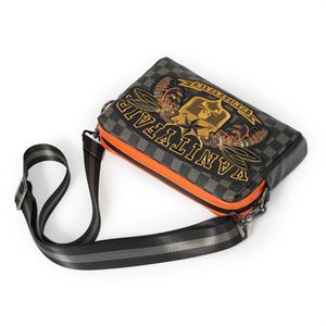 Högkvalitativ luxurys designer messengerväska kvinnor totes mode vintage utskrift axel klassisk crossbody väska män handväskor