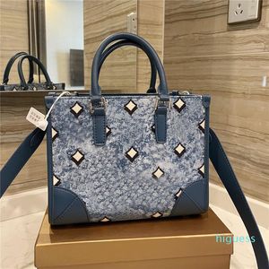 Designer – Damen-Einkaufstasche, klassische Handtasche, modische Druckhandtaschen, Umhängetaschen, Umhängetaschen, Geldbörse, Lederkunstwerk