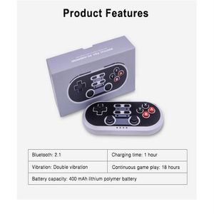 Wireless handles mini retro bluetooth compatible game joystick remote control for Nintendo Switch /PC/PS3/Android in stock DHLa31
