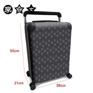 2022 new suitcase type luggage large capacity check in luggage pull rod case universal wheel women and men s password