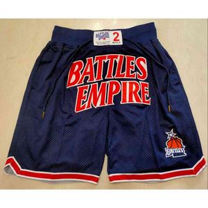 Pantaloncini sportivi in 4 colori Battles Empire Blu scuro Nero Rosso Verde Pantaloncini sportivi da basket