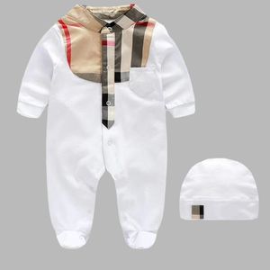 100% cotone bambini pagliaccetti neonato ragazza estate alta qualità maniche corte vestiti manica lunga 1-2 anni neonato primavera autunno tute abbigliamento per bambini