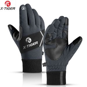 Wholesale tiger gloves for sale - Group buy X TIGER Keep Warm Ski Waterproof MTB Bike Heated Windproof Touch Screen Snowboard Winter Gloves For Skating