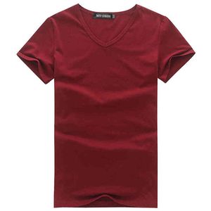 T-shirt da uomo estiva a maniche corte 2022, T-shirt da uomo in stile coreano a maniche corte G220223