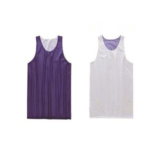 Maglie da basket traspiranti anti-pilling da uomo Maglie da basket universitarie antirughe in poliestere Viola