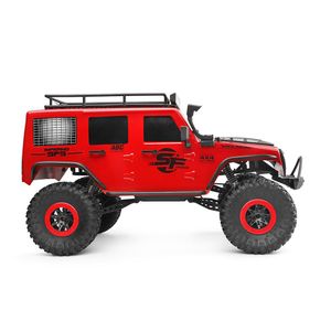 Wltoys 104311 1/10 2,4g 4WD RC Car Rock Crawler Klättring Fordon W / LED Light RTR Modell High Speed ​​Off-Road Trucks Toy