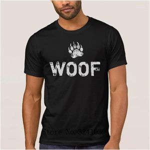 Męskie Koszulki Przybycie Gay Bear Pride Draphy Woof Men T Shirt Summer T-shirt Euro Rozmiar S-3XL Regular Tshirt for1