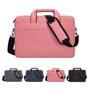 JULY'S SONG Laptop Bag 13.3 15.6 14 Inch Waterproof Notebook Bag Sleeve For Macbook Air Pro Computer Shoulder Handbag Briefcase1