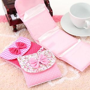 Storage Bags Wholesale- Girl Women Napkins Organizer Sanitary Pads Carrying Easy Bag Small Articles Gather Pouch Case Bag1