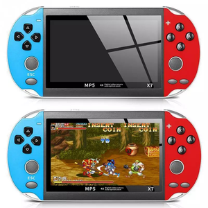 X7 Console di gioco da 4,3 pollici Batteria ricaricabile Giocatore di gioco portatile