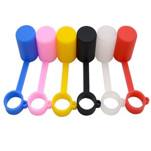 Portable Innovative Design Silicone Hookah Shisha Smoking Mouthpiece Handle Holder Ring Cover Caps Tip Dust-proof Protective Case DHL