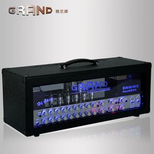 Özel Grand Vana AMP Head 120 W Yüksek Kazanç Canavarları 2 x 6550 6 x 12ax7 4 Kanallı Ups Deniz Gönderi Ücretsiz