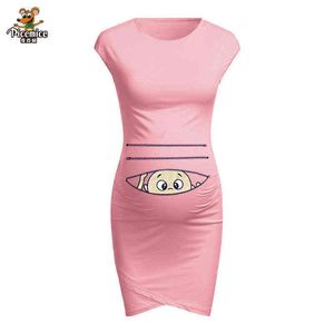 Women Pregnant Maternity Clothes Nursing Dress Baby Pregnancy Dresses Breastfeeding Clothes Ropa Embarazada G220309