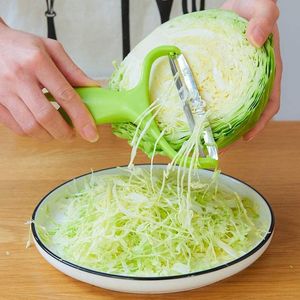 キッチンツールステンレス鋼野菜の皮むき器キャベツおろし金サラダポテトスライサーカッターフルーツナイフキッチンアクセサリー調理ツールWH0446