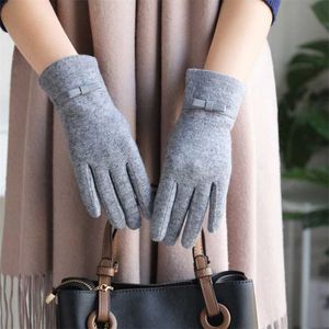 Handschoenen Winter Dames Thermische Sport Techwear Touch Screen Wollen Fiets Emo Accessoires Hand Warmer Dunne voor de Koude