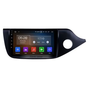 Araba Video GPS Navi Stereo Android 9 inç Dokunmatik Ekran 2012-2014 için Kia Ceed Rhd WiFi Bluetooth Müzik USB AUX Destek Dest