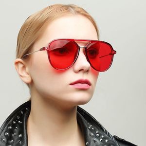 Güneş Gözlüğü 2021 Lady UV400 Boy Kırmızı Vintage Shades Yuvarlak Kadın Korumak için Halley Tasarımcısı