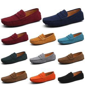 Hochwertige Nicht-Marken-Freizeitschuhe für Herren, Espadrilles, dreifach, Schwarz, Weiß, Braun, Weinrot, Marine, Khaki, Herren-Sneaker, Outdoor, Joggen, Gehen, 39–47