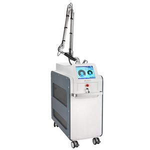 Professionell Picosecond Laser Tattoo Removal Machine Vertikal Q Switched Nd Yag Laser Freckle Ta bort utrustning Picolaser 755