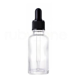 30ml Travel Glass Bottle With Pure Dropper Perfume Sample Tubes For Essential Oil Refillable Bottle Empty Tools