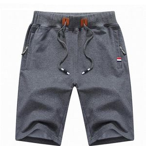 2019 Summer Męskie Spodenki Beach Cotton Casual Mężczyzna Krótki Homme Brand Clothing Solid Men's Shorts 4XL1