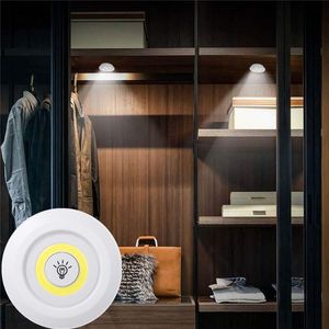 3W COB LED pod szafką Light Indoor Dotknij Zdalne Możliwość Przyciemniania Baterii Książka Stołowa Lampa nocna do Korytarz Schodek Kuchnia Loft Oświetlenie