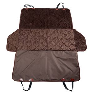 Slip Pet Car Back Seat Cover Vattenbeständig hundsäkerhet Hammock Protector Mat för stam SUV Pet Supply