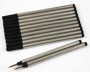 2021 جودة عالية (10 أجزاء / وحدة) 0.7 ملليمتر الأسود / الباورية عبوة لأسطوانة الكرة القلم القرطاسية الكتابة الملحقات القلم السلس