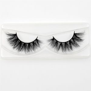 5D Pestañas de visón Venta al por mayor Eyelajeras individuales 3D Mink Theses 100% Real Mink Piel Falso Eyelashes K20