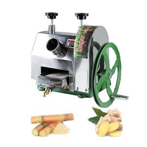 50kg/h Stainless Steel Manual Sugarcane Juicer Extractor Sugar Cane juice Machine Desktop Commercial Hand Shake