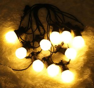 5M IP65 LED Globe G50 Multicolor 10 Bulb String Connectable Outdoor Colorful String Lights For Wedding Christmas Garland Party