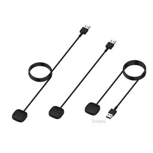 Adaptador do carregador da estação do dock USB Cabo de carregamento Cabo de cabo Fio para Fitbit Sentido / Versa 3 SmartWatch Versa3 Smart Watch Accessory Factory