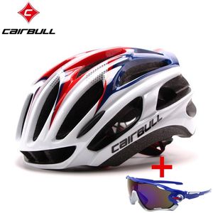 CairBull Bicycle Helmets Road Mountain Bike Ultralight Equitação Integrada Respirável Segurança Confortável Cores