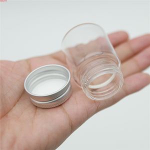 12 parça 37 * 50mm 30 ml Küçük Cam Şişe Mini Boş Kavanoz Konteyner DIY Şeffaf Flakon Şişeleri Baharat Depolama JarShigh Quipity