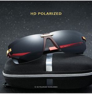 Dropshipping Top Quality Polarized Lens Piloto Moda óculos de sol para homens e mulheres Designer de marca vintage esporte óculos de sol com caixa A-188