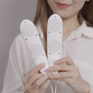 Asciugatrice Protezione per i piedi Stivale Deodorante per odori Dispositivo di deumidificazione Scarpe Asciugatrici Riscaldatore USB La temperatura costante intelligente può essere temporizzata Bianco