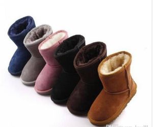 Novo Real Austrália Alta Qualidade 5281 Crianças Meninos Meninas Crianças Bebê Bebê Neve Botas Adolescentes Estudantes de Neve Inverno Botas Xmas Presente G88