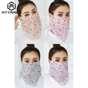 Attitaco Biking Face Mask Floral Print Scarf Открытый Ветрозащитный Крышка Спортивные Пешие Шарфы Велоспорт Крышки Маски