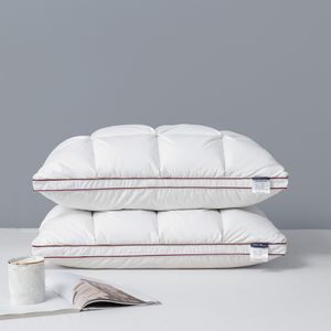 Peter Khanun 48*74cm Brand Design 3D Bread White Duck/Goose Down Feather Pillows for Sleeping Bed Pillows Home Textile 014 LJ200821